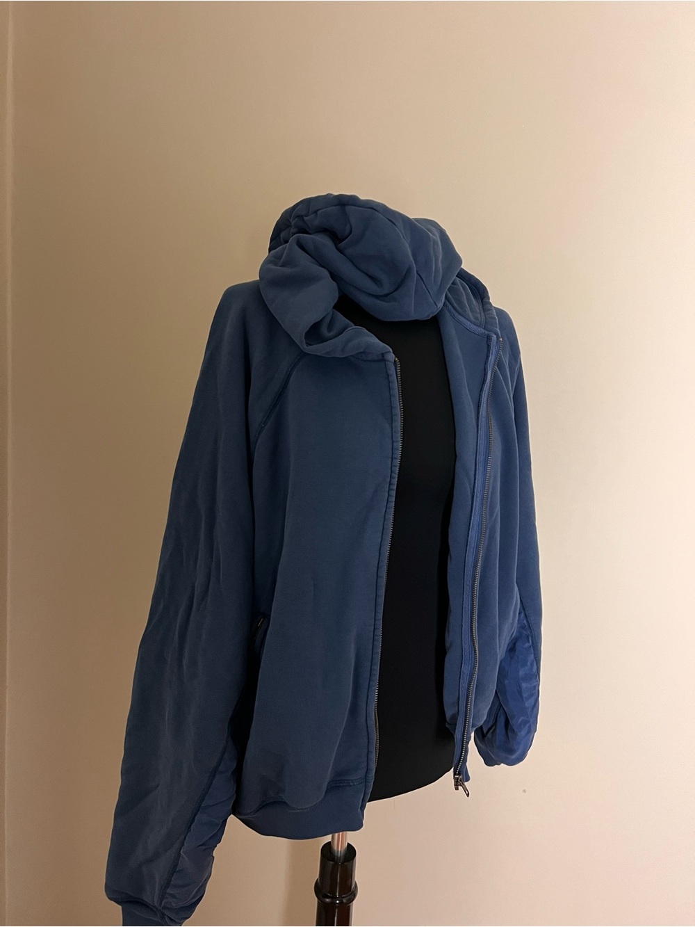 Skims Blue oversize Zip Hoodie